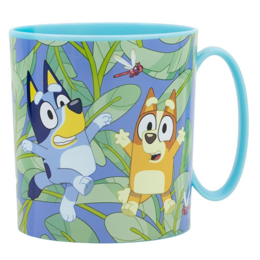 Picture of BLUEY PLASTIC MUG 390ML